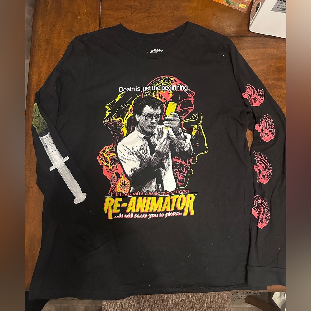 Studiohouse Designs Re-animator long sleeve XL shirt